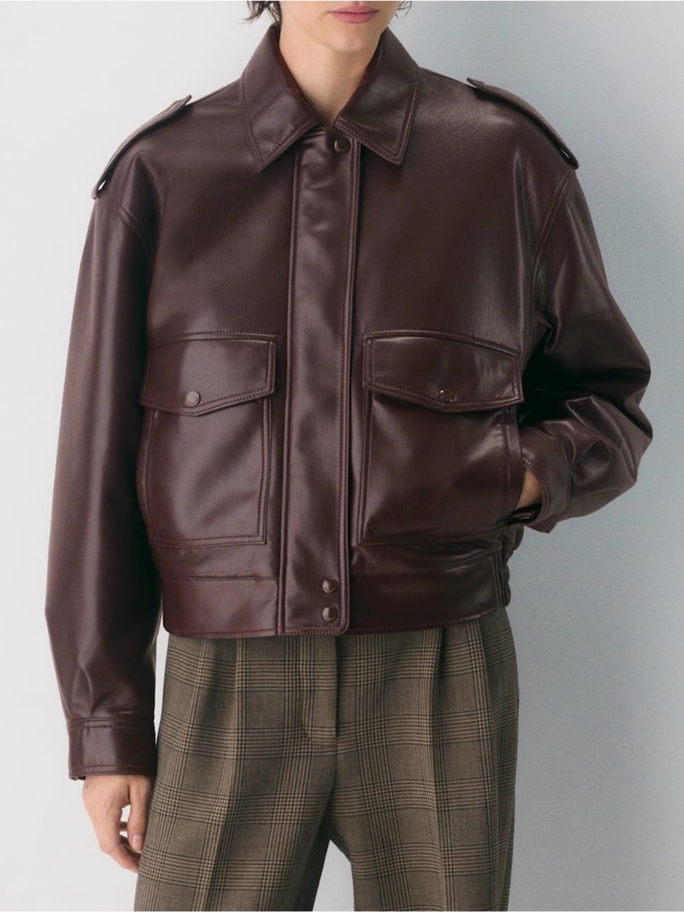 ARITZIA leather (faux) jacket